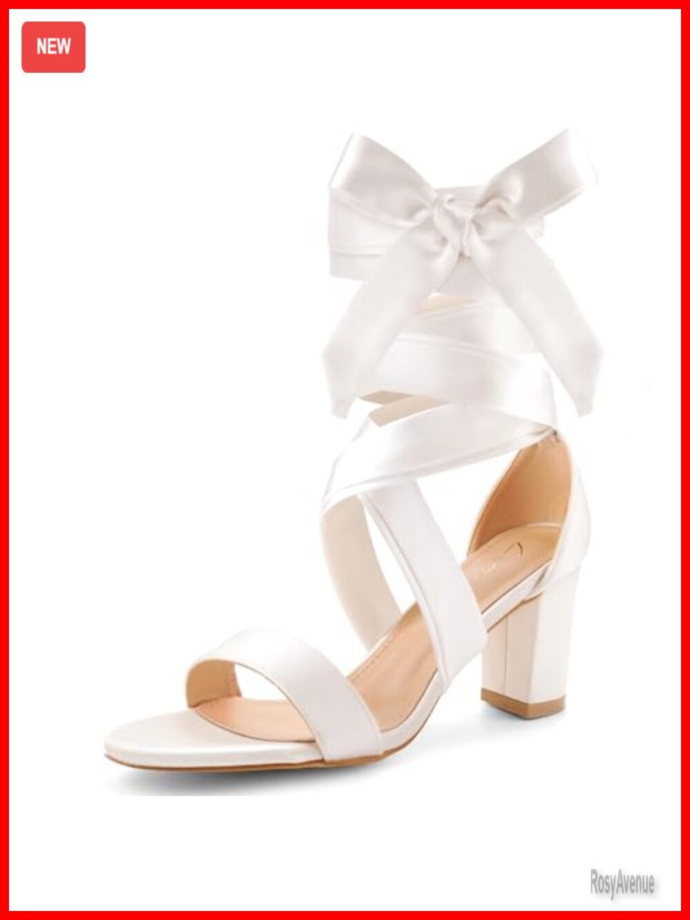 Strappy Lace Up Chunky Block Heel Open Toe High Heel Sandals